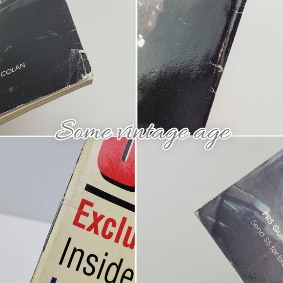 Carlos Santana Jeff Beck Magazine Vintage 1995 Guitar Player Sheet Music Tour - Picture 9 of 9